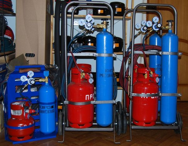 Защитный газ для сварки полуавтоматом - Промышленное снабжение