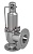 Клапан предохранительный пружинный с ручным подрывом, фланцевый 17с28нж (3,5-7 атм.), Ру-16, Ду-50